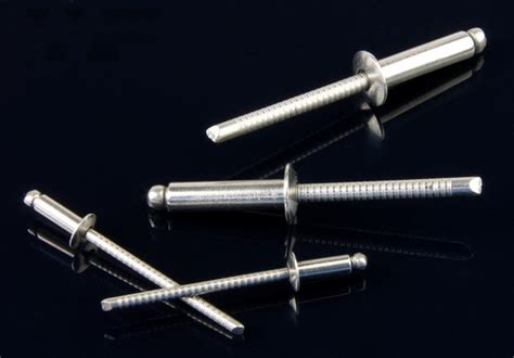 Blind Rivets With Pan Or Dome Head To Iso In A Stainless Steel