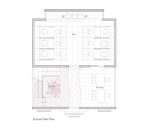Community Center With Library Dwg Cad Project Free Download