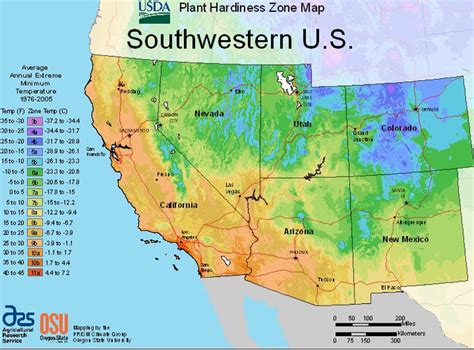 Usda Plant Hardiness Zone Mapsregion - Texas Growing Zone Map ...