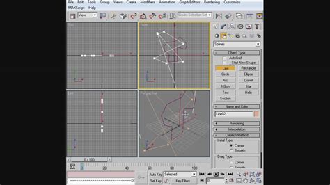 3ds Max Beginner Tutorial Splines Youtube