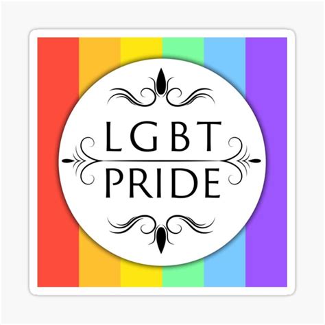 Lgbt Pride Sticker For Sale By Unplainshirt Redbubble