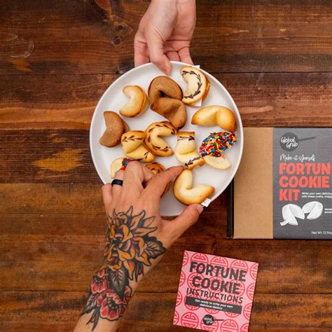 Fortune Cookie Making Kit Create Your Own Fortune Cookie Global Grub
