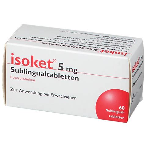 Isoket 5 Mg 60 St Mit Dem E Rezept Kaufen Shop Apotheke