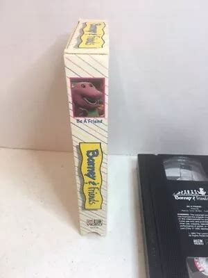 Barney Friends Be A Friend Vhs Video Tape Grelly Usa