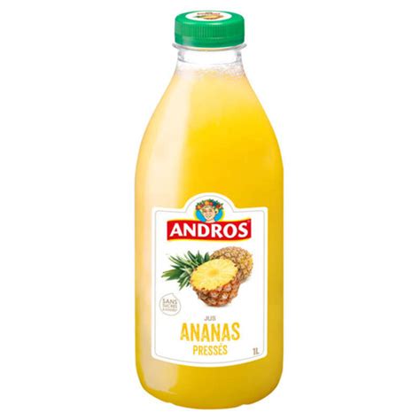 Andros Jus De Ananas La Bouteille De L Monoprix Courses En Ligne Et