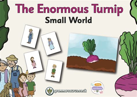 Eyfs The Enormous Turnip Small World Grammarsaurus