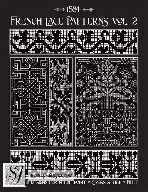 French Lace Patterns Vol 2 A Collection Of Needlework Designs From