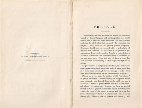 Scovill S Photo Series No 17 First Lessons In Amateur Photography