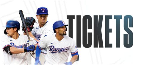 Rangers Tickets | Texas Rangers