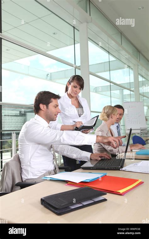 Business Meeting Stock Photo Alamy