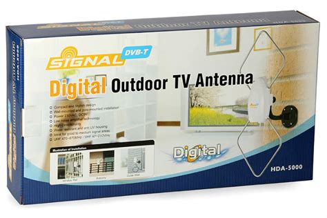 Antena Dvb T T Zewn Trzna Ze Wzmacniaczem Signal Cyberbajt Wireless