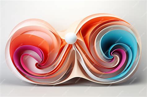 Premium Vector Colourful Flowing Abstract Waves Soft Curves Wallpaper