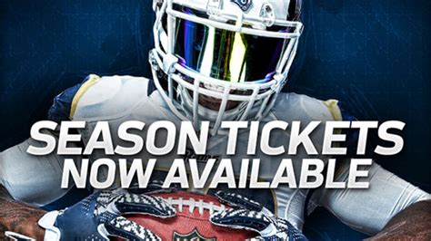 Los Angeles Rams Season Tickets On Sale