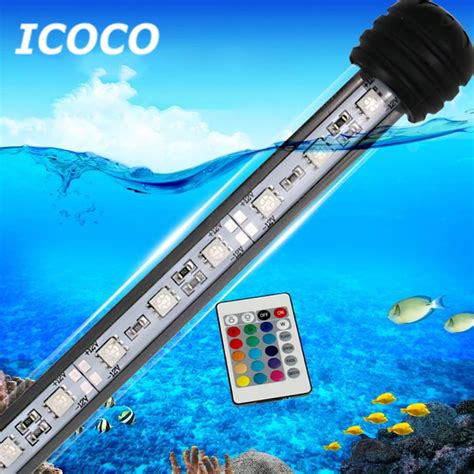 Icoco Cm Waterproof Aquarium Light Smd Rgb Led Aquarium Fish Tank