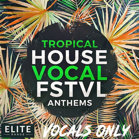 Big Fish Audio Tropical House Vocal FSTVL Anthems Vocals Only