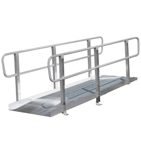 Pvi Ontrac Wheelchair Access Ramp With Handrails 850 Lbs Capacity Access Ramp Handicap