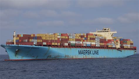 Maersk Sheerness Container Carrier And Details And Current Position Imo