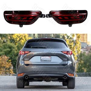 For Mazda CX 5 CX5 2018 2021 LED Reflector Rear Bumper Tail Light Brake