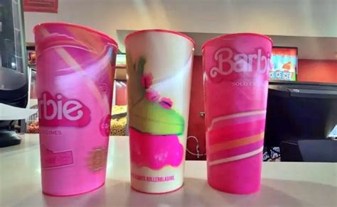 Barbie Cuánto cuestan los vasos de Cinemex coleccionables