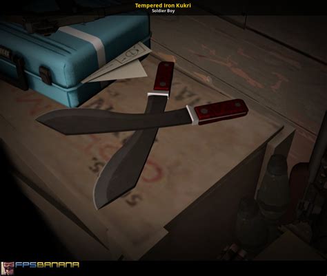 Tempered Iron Kukri Team Fortress 2 Mods