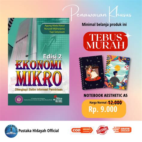 Jual Buku Ekonomi Mikro Dilengkapi Sistim Informasi Permintaan Edisi