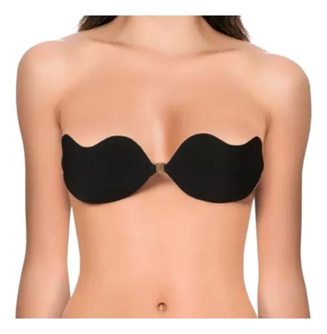 Sosten Push Up Sin Espalda Invisible Sujetador Adhesivo Cuotas Sin