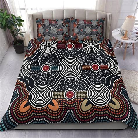 Aio Pride Piece Duvet Cover Set Australia Aboriginal Indigenous Sy