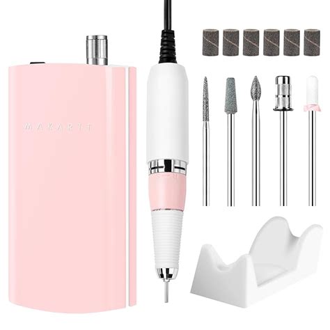 Amazon Makartt Electric Nail Drill Professional Portable Efile Kit