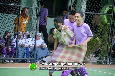 Senam Dan Lomba Memperingati Hut Ri Ke Smk Bakti