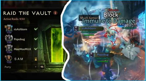 Diablo Immortal Vault Raid Shadows VS Immortals YouTube