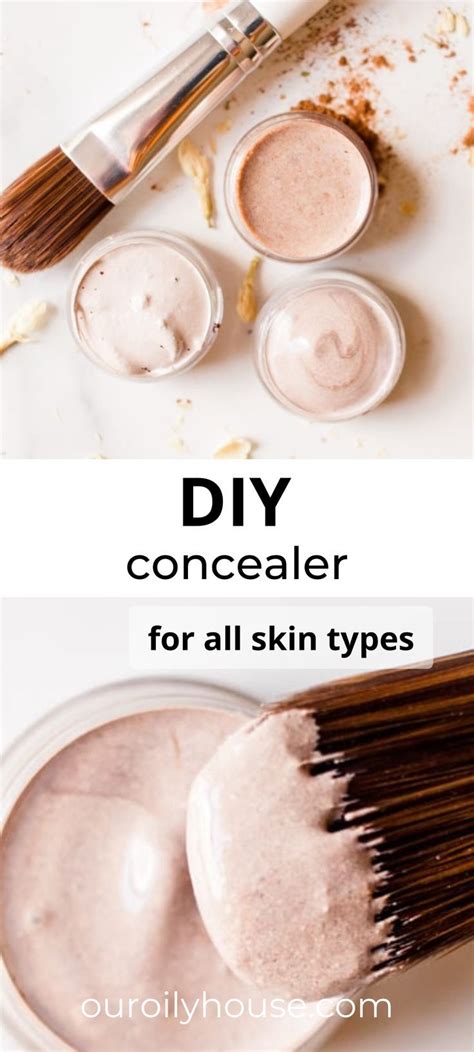 DIY Concealer For All Skin Types Diy Concealer Diy Makeup Recipe