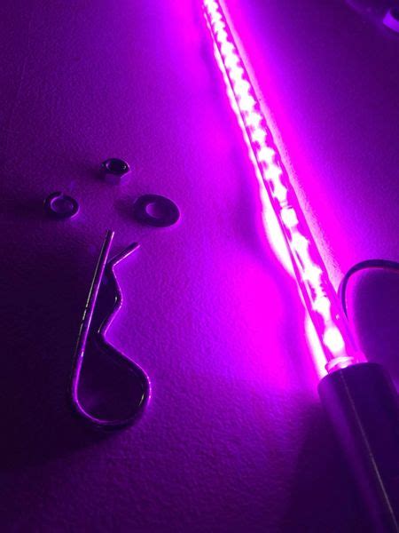 Pair 3 Ft Twisted Extreme Led Light Whips