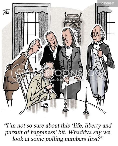 Founding Fathers Cartoons and Comics - funny pictures from CartoonStock