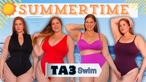 Bikini Try On Collection Plus Size Summer Swimwear Ta Swim