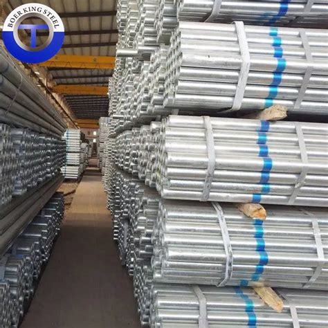 ASTM A500 A106 A53 ERW Hot DIP Galvanized Steel Gi EMT Pipe Galvanized Steel Pipe And Steel Pipes