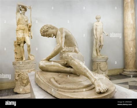 Marble Statue Principe Galata Ferito Dying Gaul Galata Capitolino