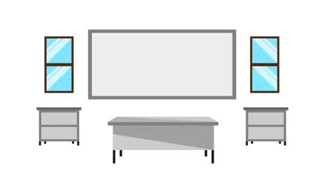 School Classroom Vector Classroom Classroom Design Classroom Vector Png And Vector With