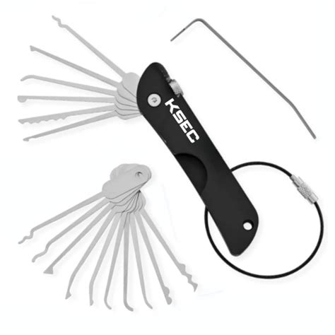 Pro Pick Modular Multi Tool Customisable Pocket Lock Pick Set