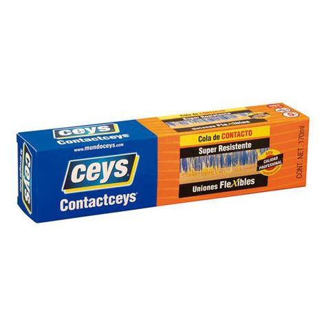 Super Resistant Contact Glue For Joints 170ml Ceys 503505 Cablematic