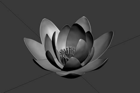 Stl File Lotus 3d Print Model 🪷・model To Download And 3d Print・cults