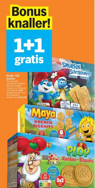 Studio 100 Koeken Promotie Bij Albert Heijn