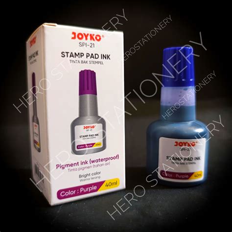 Jual Refill Tinta Bak Stempel Stamp Pad Ink Joyko SPI 21 Shopee Indonesia