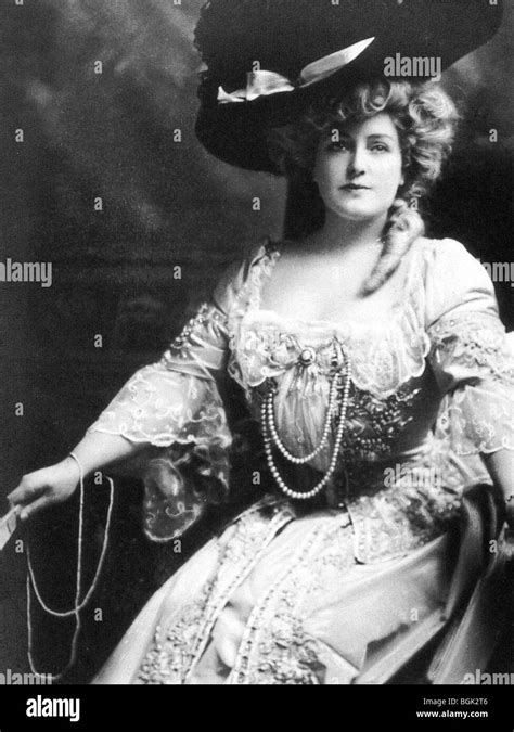 Lillian Russell American Music Hall Actress And Singer 1861 1922 Stock