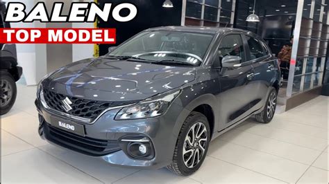 Maruti Suzuki BALENO 2024 Top Model Alpha Grey Colour BALENO ALPHA