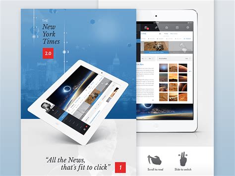 The New York Times 2.0 [Ipad App] by Steve Fraschini on Dribbble