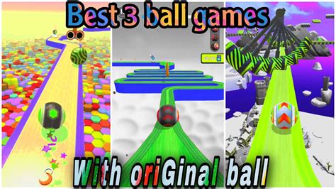 Challenge Between Best 3 Ball Games With Amazing Effects Action Balls