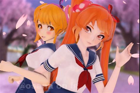 Osana And Raibaru Yandere Simulator Yandere Yandere Simulator