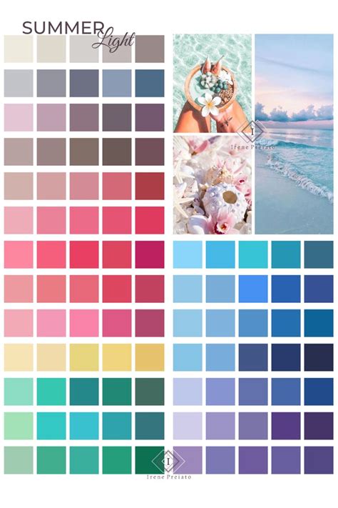 Light Summer Estate Light O Chiara Light Summer Color Palette