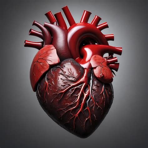 Premium Photo Graphics Generative Ai Image Of Human Heart Medical Designs