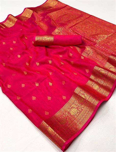 Rajtex Khaddi Silk Handloom Weaving Khaddi Silk Sarees